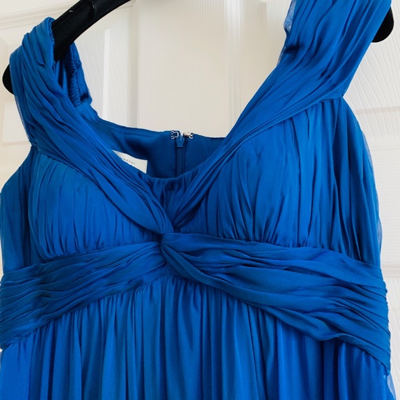 Sapphire Teri Jon by Rickie Freeman formal gown - Picture 4 of 9